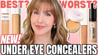 BEST amp WORST New Concealers for Dark Circles amp Mature Dry Under Eyes  2024 [upl. by Iaj]