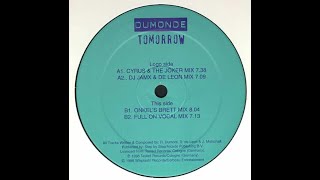 DuMonde  Tomorrow Full On Vocal Mix Classic Trance 1998 [upl. by Opiuuk257]