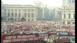 Tagesschau vom 21121989 Letzter Auftritt von Ceausescu [upl. by Ahsienek457]