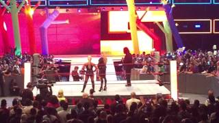 WWE Bayley RAW Debut Live [upl. by Noirred]