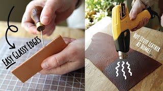 MORE Leathercraft Tips and Tricks [upl. by Hotze]