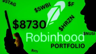 8730 Robinhood Portfolio  I BOUGHT 6 STOCKS amp ETFs [upl. by Aiynat]