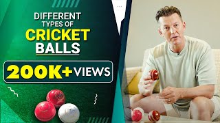 DIFFERENT TYPES OF CRICKET BALLS I BRETT LEE TV I CRICKET [upl. by Sedgewinn]