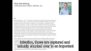 Feb 7 2024  HilleVax Norovirus Vaccine Update w Rob Hershberg Fireside Chat at Guggenheim Bio Con [upl. by Karyl]