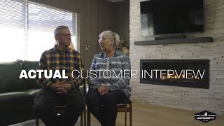 Professional Fireplace Installation amp Homeowner Interview by Fireplace amp Chimney Authority [upl. by Hallie472]