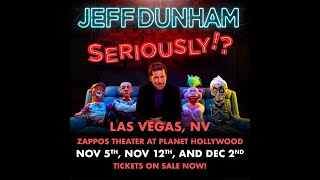 Jeff Dunhams Seriously Tour Goes to Vegas [upl. by Yhpos]