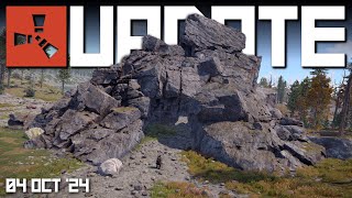 A Brand New Base Builders World  Rust Update 4th October 2024 [upl. by Nomelif206]