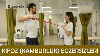 Kamburluk Kifoz Düzeltici Egzersizler [upl. by Templia]