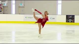 Kaori Sakamoto SP Lombardia Trophy 2024 [upl. by Waldman]