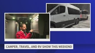 Sneak peek inside RV ahead of Camper Travel amp RV Show [upl. by Kassia]