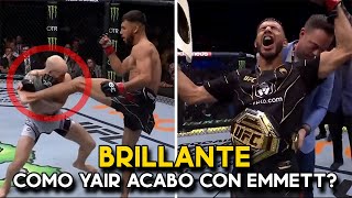 ¡BRILLANTE  ¿Cómo Yair Rodriguez ACABO con Josh Emmett  ANALISIS UFC 284 [upl. by Fai]