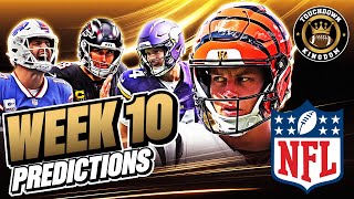 NFL Week 10 Picks and Predictions 2024 [upl. by Roselane]