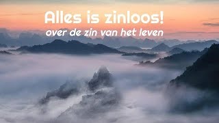 Alles is zinloos [upl. by Ocihc]