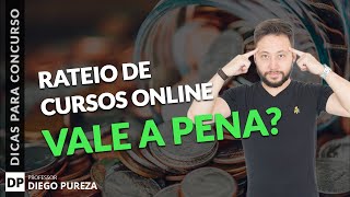 Rateio dos cursos online  Vale a pena [upl. by Aramoix]