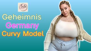 Geheimnis  Most beautiful German plus size Curvy Model  Curvy Outfit  Instagram Star  Biography [upl. by Diaz]