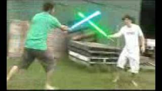 Keshen Vs William Lightsaber test [upl. by Lednek]