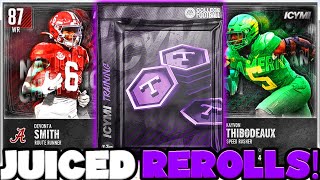 ICYMI TRAINING REROLLS ARE JUICED ICYMI IS LIVE CFB 25 ULTIMATE TEAM [upl. by Alegnaoj]