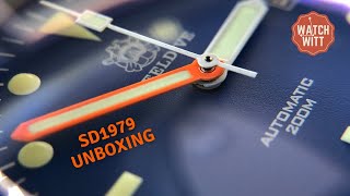 STEELDIVE SD1979 Unboxing  Squale 1521 Homage [upl. by Naharba210]