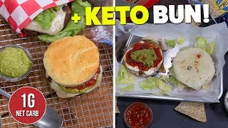 How To Make Easy Taco Keto Burgers [upl. by Easlehc]