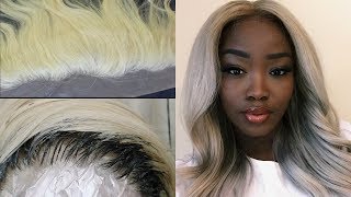 HOW TO DARKEN THE ROOTS OF BLONDE HAIR WIG 613  DARKEN THE LACE OF 613 DETAILED TUTORIAL [upl. by Hartzel212]