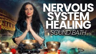 Parasympathetic Nervous System Healing Frequency Music  Sound Bath Meditation 1 Hour [upl. by Mourant]