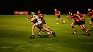 Omagh Accies U18 vs Strabane U18 rugby preseason friendly pt1 [upl. by Jarad814]