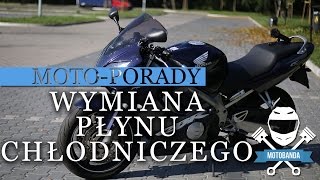 Jak Wymieniać Płyn Chłodniczy w Motocyklu CZ 2 Moto Porady Motobanda DIY [upl. by Wylie]