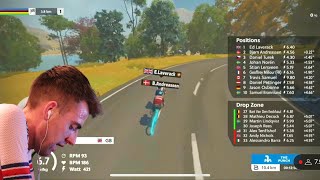 My Race Perspective  2023 UCI CYCLING ESPORTS WORLD CHAMPIONSHIPS on Zwift [upl. by Litsyrk]