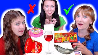 ASMR Pull Wineglass Mukbang Food Challenge By LiLiBu [upl. by Krenn]