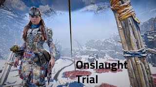 Horizon Zero Dawn Remastered  Onslaught Trial  Ultra Hard  259 [upl. by Lachance]