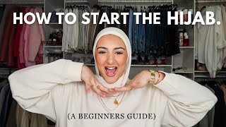 How to start wearing the HIJAB a beginners GUIDE my advice tips  inspiration [upl. by Mayram176]