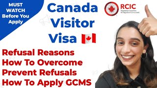 Canada Visitor Visa Refusal 🇨🇦 [upl. by Haidebej]