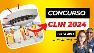 CONCURSO CLIN NITERÓI 2024  DICA 03 [upl. by Veedis170]