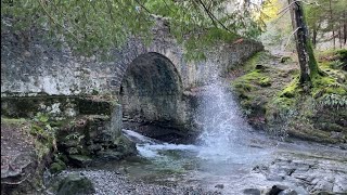 Rock Splashes At Tollymore Forest HUGE Splashes [upl. by Ailla]