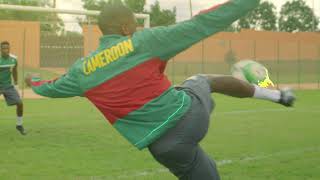 MHD and Cameroon football team dance like Roger Milla [upl. by Paviour818]