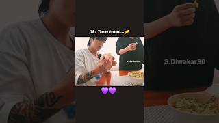 taco taco × tak te rehte tujhko saanjh savere status video 💜💜 BTS Forever 💜💜 BTS army lovers Forever [upl. by Anna-Diana]