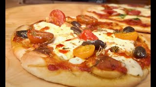 Easy Pita Bread Pizza  Christine Cushing [upl. by Naie224]