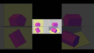 Projection of Pentagonal Prism  Resting with Rectangular face shortvideo engineeringdrawing [upl. by Auhsaj394]