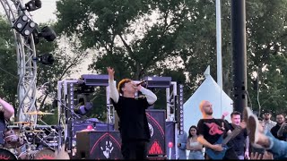 Knocked Loose “Belleville” at Swanfest 2022 [upl. by Eanar]