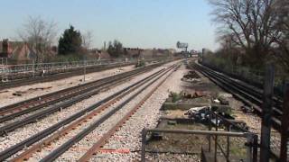 London Underground  Trains Passing Through Turnham Green [upl. by Kippie9]