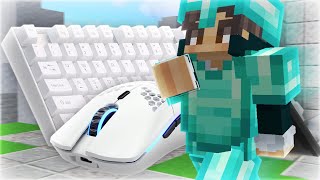 High Rating Keyboard  Mouse Sounds Ranked Skywars [upl. by Anjali940]