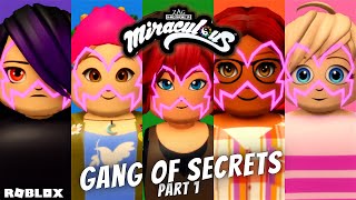 Gang of Secrets Im ladybug  Part 1 Roblox RP [upl. by Nagel]