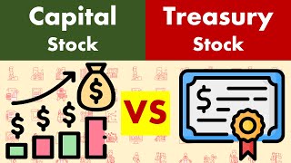 Differences between Capital Stock and Treasury Stock [upl. by Llenil381]