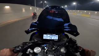 Chill Ride With GSXRR15v3 vs suzuki gsx r150 [upl. by Narot]