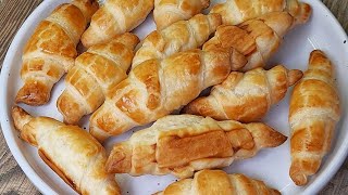 Mini croissant na słono super przekąska [upl. by Aklim]