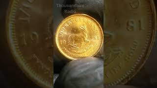 110 oz South African Gold Krugerrand [upl. by Lilithe19]