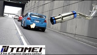 The Best Subaru WRXSTI Exhaust Tomei TI Expreme [upl. by Qiratla549]