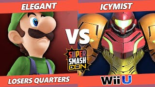 SSC Fall Fest Wii U Losers Quarters  Elegant Luigi Vs Icymist Samus Smash 4 Tournament [upl. by Asiret933]