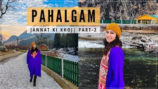 PAHALGAM Kashmir In Winters 2022  You CANT MISS THESE PLACES Best 2Day Itinerary for 2022 🏔 [upl. by Alveta778]