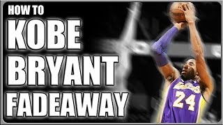 Kobe Bryant Fadeaway How to Basketball Moves [upl. by Doughman389]